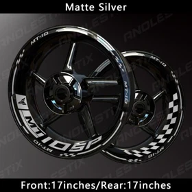 Reflective Motorcycle Wheel Sticker Rim Tape Decals Fits For YAMAHA MT10SP