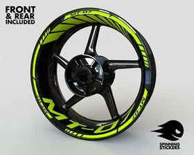 Wheel Stickers for Yamaha MT-07 MT07 Rim Tape Motorcycle Decals Graphics 17"