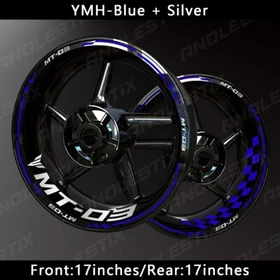 Reflective Motorcycle Wheel Sticker Rim Tape Decals Fits For YAMAHA MT03