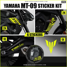 Custom Yamaha MT-09 sticker decals package [KIT03]