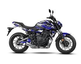 Complete Graphic Kit Decal Sticker "Steel" For Yamaha MT07 MT-07 2014-2023