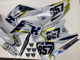 GRAPHICS AND PLASTIC HUSQVARNA 2019-2023 125-450 TC FC FX TX PACE GRAPHIC KIT WH