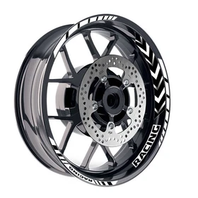 17" Wheel Rim Stickers RUN For Honda CB 919 Hornet 900 NC700 X CB650F CB500R