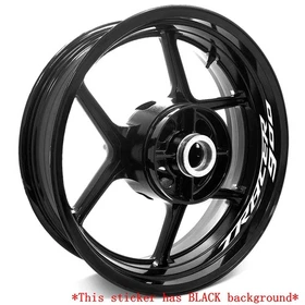 17'' Rim Sticker Letters Stripes For Yamaha TRACER 900 FJ-09 2015-2020
