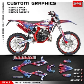 Dirtbike Graphics Stickers Complete for BETA RR 50 Race 2021 2022 2023 2024 2025