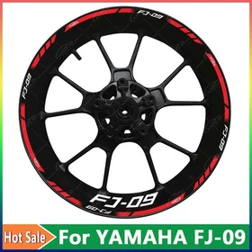 For YAMAHA FJ-09 17"Motorcycle Reflective Wheel Rim Sticker Stripe Decal New