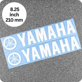 White Yamaha Decal Vinyl Graphic R1 R6 R3 R7 MT07 MT09 MT10 FZ07 FZ09 T7 XSR FJR