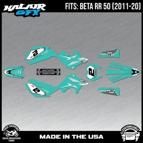 Graphics Kit for Beta RR50 (2011-2020) Flight Series - TEAL