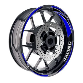 Blue GP08 Custom Rim Sticker Graphic For Aprilia SHIVER 900 TUONO 1000