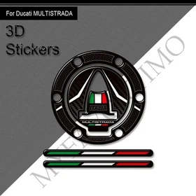 For Ducati MULTISTARDA 950 1000 1100 1200 1260 V2 V4 fuel tank cap sticker decal