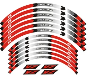 "21 "19 RIM WHEEL STRIPES TAPE STICKERS FOR YAMAHA YZ 250F/450F/450FX YZ 125/250