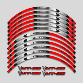 For Yamaha MT09 MT-09 TRACER Motorcycle Reflective Rim Wheel Decal Sticker Tape