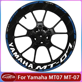 17inch Motorcycle Wheel Rim Reflective Decal Sticker For Yamaha MT07 MT-07 New