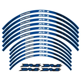 Reflective Tire Rim Stickers Wheels Decal Tape For SUZUKI DR-Z 400/S/E DRZ 250