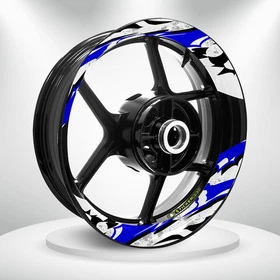 17 inch Rim Decal Wheel Sticker For Kawasaki Z1000 Z400 Z650 Z750 Z800 Z900