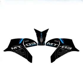 For Yamaha MT-03 MT03 Anti-slip Fuel Tank Pad Protector Sticker Dedal 2021-2023
