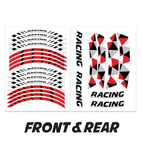 SP13 17'' Rim Wheel Stickers Decal For Suzuki GSF650 GSF600 BANDIT 95-12 11 10