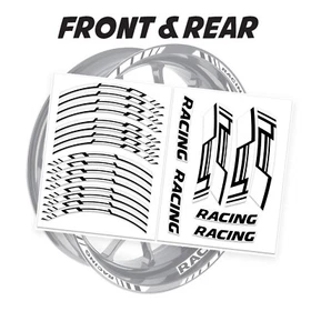 GP19 Wheel Rim Sticker Set For Kawasaki ER6F ER6N Ninja 650R