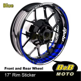 Yellow 17" Vinyl Wheel Rim Decal Sticker For Yamaha MT10 18-21 20 19