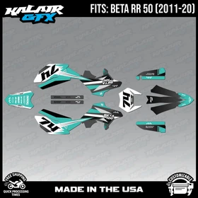 Graphics Kit for Beta RR50 (2011-2020) Prestige Series - TEAL