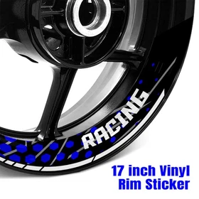 17'' Rim Wheel Sticker Decal For Suzuki SFV650 GSF1250 S GSX1250 FA SE
