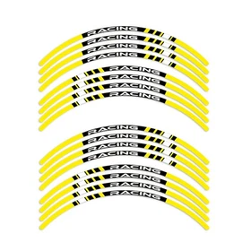 Red STRIPE 17 inch Edge Rim Sticker For Kawasaki VULCAN S 650 EN650 16 17 18 19