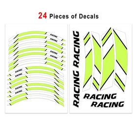 For Honda CB 919 Hornet 900 02-07 GP06 Racing Inner Stripe Wheel Stickers