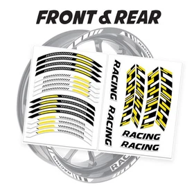FC66 17'' Rim Wheel Stickers Decal For Suzuki GSXR750 92-21 20 19 18 17 16 15