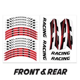 ZZDX 17'' Rim Wheel Stickers Decal Graphic Kit For Yamaha FZ07 MT-07 18-21 20 19