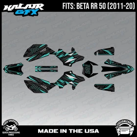 Graphics Kit for Beta RR50 (2011-2020) Twitch Series - TEAL