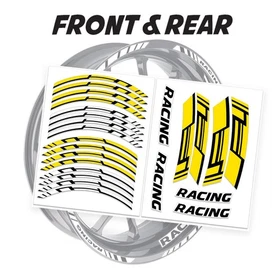 JAZZ19 17'' Rim Wheel Stickers Decal Graphic Kit Set For Suzuki SV 650X 19-20