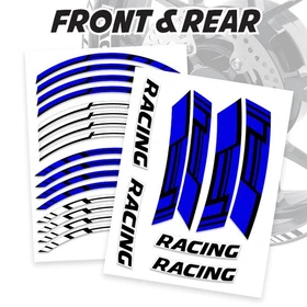 JAZZ19 17'' Rim Wheel Stickers Decal Graphic Kit Set For Yamaha MT10 18-21 20 19
