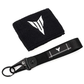 For YAMAHA MT07 MT09 10 TRACER9 Brake Fluid Reservoir Cover Cuff Sock keychain