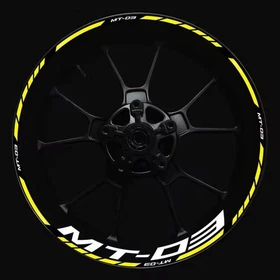 Wheel Hub Rim Decorative Decal Reflective Sticker For Yamaha MT-03 MT03 mt03