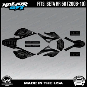 Graphics Kit for Beta RR50 (2006-2010) Rift Series - SMOKE