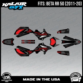 Graphics Kit for Beta RR50 (2011-2020) Rugged Series - RED-SHIFT