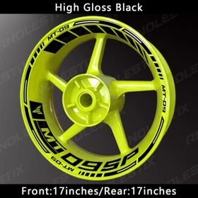 Reflective Motorcycle Wheel Sticker Rim Tape Decals Fits For YAMAHA MT09SP