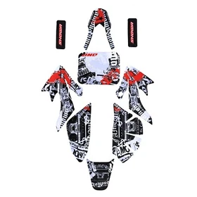  Decals Graphics Stickers Kit for Dirt Pit Bike  Honda CRF50 XR50 125cc SSR Baja