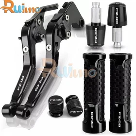 For YAMAHA FZ09 FZ-09 2014-2020 CNC Handlebar Grips Cap Brake Clutch Levers