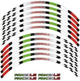 17" Rim Stripes Wheel Tape Sticker For DUCATI 899 1199 959 1299 Panigale V2 V4