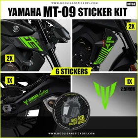 Custom Yamaha MT-09 sticker decals package [KIT03]