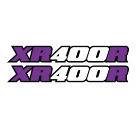 For Honda XR400R Motorcycle Accessories Swingarm Decal Sticker Graphics Kit 2pcs