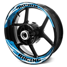 17 inch Vinyl Wheel Rim Stickers S21W For Yamaha FJ09 MT-09 Tracer 18 19 20