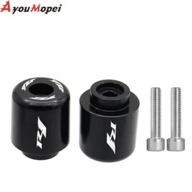 For YAMAHA YZF-R1 YZF-R1S YZF R1M 1998-2024 Hand Grips Handlebar Bar Ends Cap