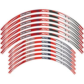 Tire Rim Wheels Sticker Decal Reflective For HONDA XR650R XR600R XR 650L/650LL