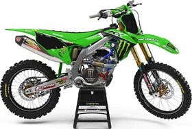 Throttle Syndicate 2022 Pro Circuit Monster Energy Kawasaki Graphic Kit - Motocr