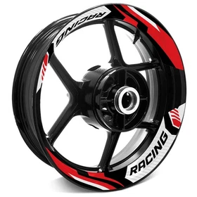 S13W Inner Wheel Rim Sticker Decals 17 Inch For Yamaha FJ09 MT-09 Tracer 18-20