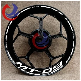 For Yamaha MT-09 mt09 Wheel Hub Rim Decorative Decal Reflective Sticker