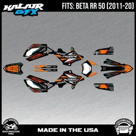 Graphics Kit for Beta RR50 (2011-2020) Rugged Series - ORANGE