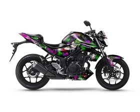 Complete Graphic Kit Decal Sticker "Joker" For Yamaha MT-03 MT03 2015-2023